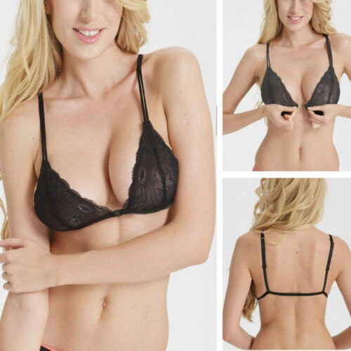 Polyester Bralette Floral Bras & Bra Sets for Women