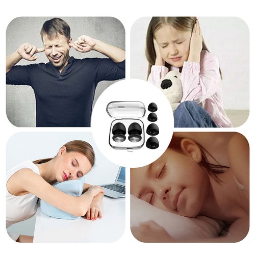 Anti-Noise Ear Plugs Sleep Snoring Earplugs Noise Cancelling For Sleeping Noise - Picture 10 of 14