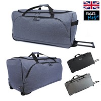 Extra Large Wheeled Holdall Luggage - Travel Sports Weekend Trolley Bag - 27-34