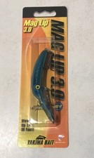 MAG LIP 3.0 Yakima Bait METALLIC BLUE Diving Plug Salmon Fish Troll Lure NEW USA