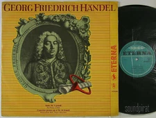 HANS PISCHNER HANDEL SUITE HARPSICHORD SOLO & CONCERTO ETERNA ED.1 820044 NM