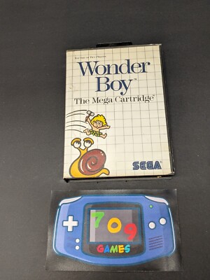 Wonder Boy (Sega Master System) IN BOX BOXED