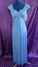 Vintage Baby Blue Nightgown Lingerie NWT Size Small