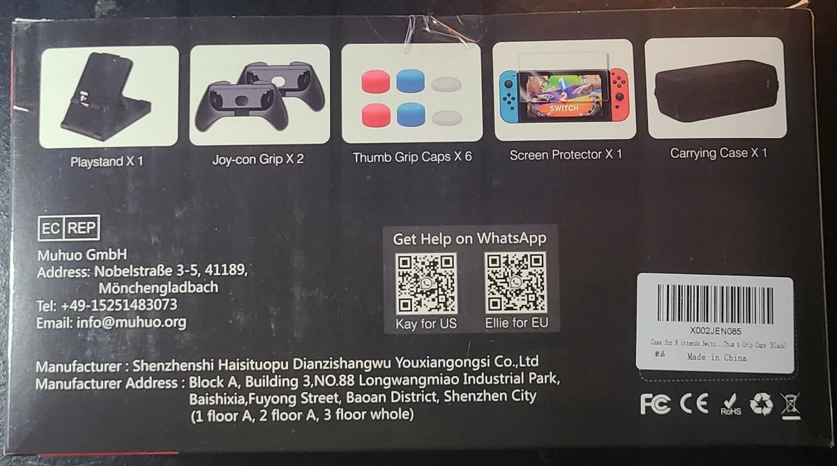 Nintendo Switch Accessory Deluxe Bundle HeysTop | eBay