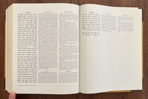 The NIV Triglot Old Testament by John R. Kohlenberger, Greek, Hebrew Bible 1981 - Picture 22 of 23