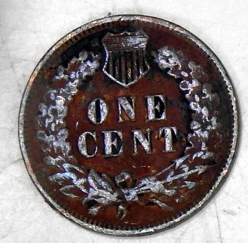 1902 Philadelphia Indian Head Penny ONE Cent Sehr guter Zustand - Bild 2 von 2