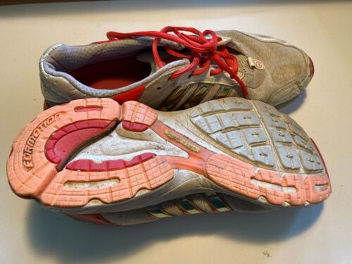 Adidas Sportschuhe, Laufschuhe, GLIDE 4, weiß/rot, 42 - Bild 8 von 15