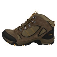 Mens Hi -tec Waterproof Brown/taupe/gold Walking Boot Style - Falcon Mens Hi -tec Waterproof Brown/taupe/gold Walking Boot Style - Falcon