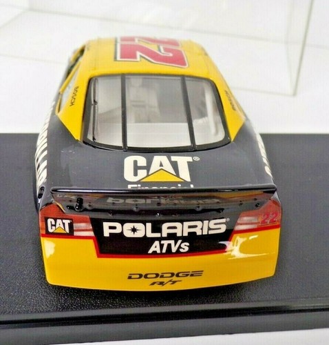 Vtg 2000 Hot Wheels Ward Burton #22 Diecast Car 1:24 CAT Financial with Case - Picture 6 of 10