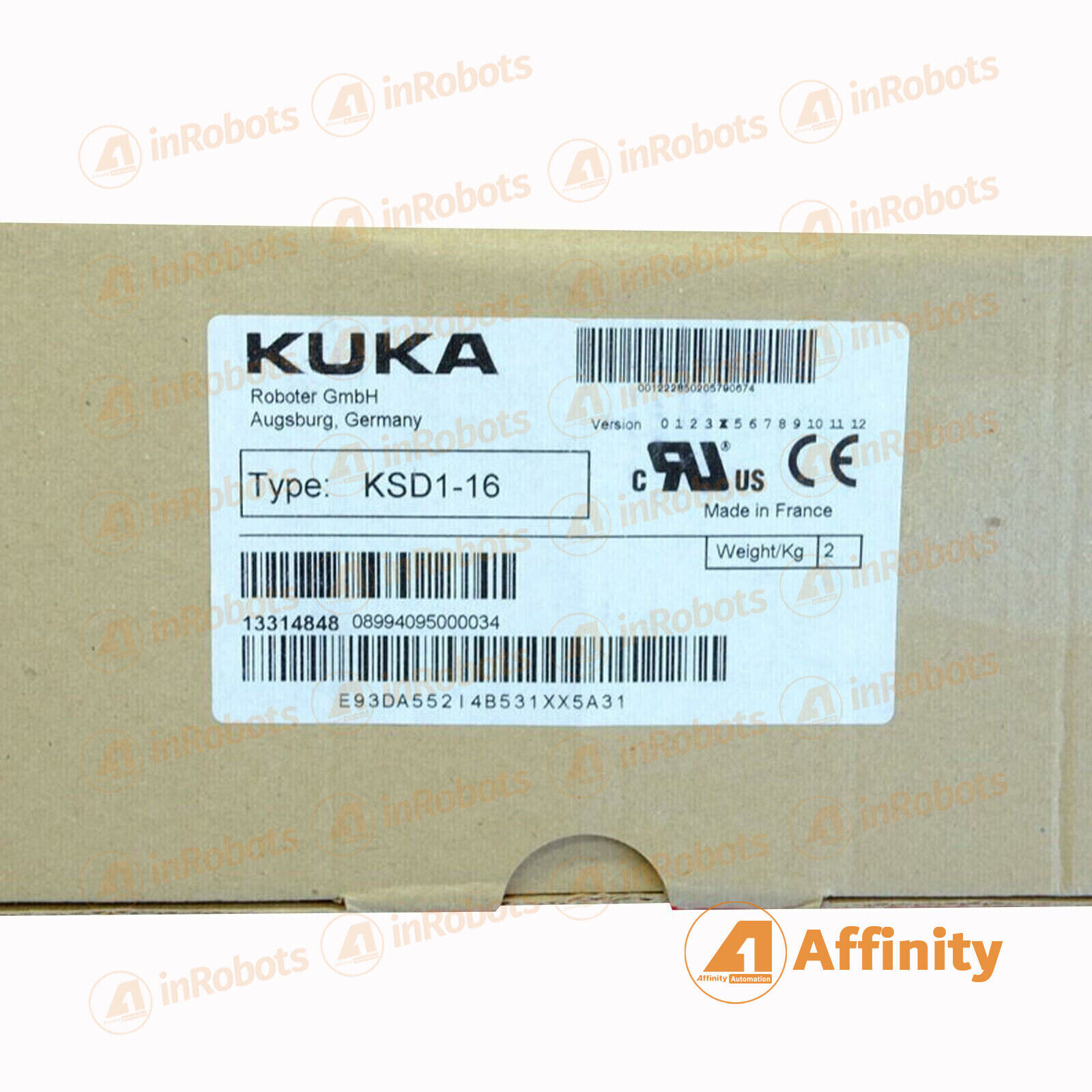 1PC KSD1-16 00-122-285 NEW Sealed KUKA KSD1-16 00-122-285 #F22
