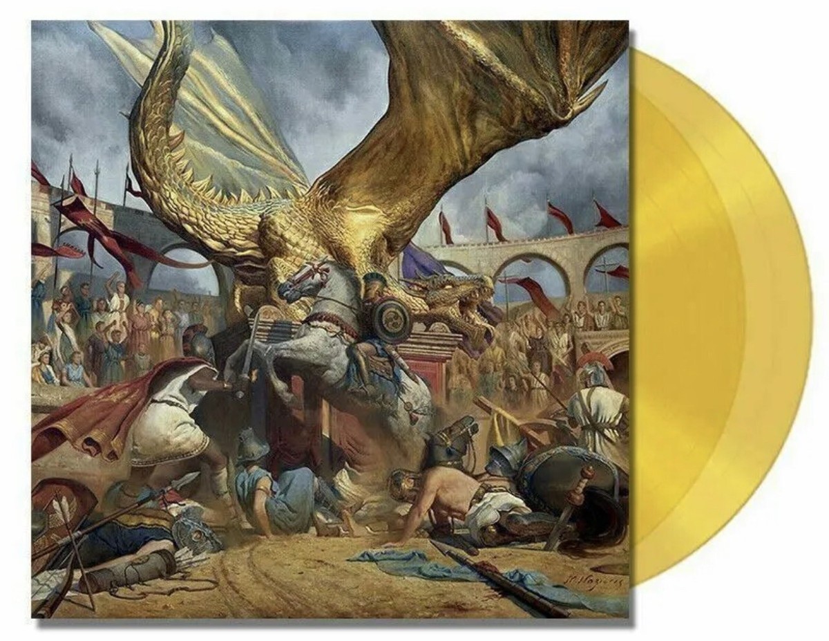 TRIVIUM - In The Court Of The Dragon LIMITED YELLOW Vinyl (Road