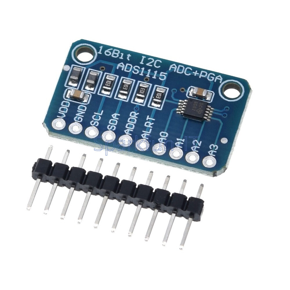 Modulo Elettronica 4 Canali Adc I2C ADS1115 4 Channel 16 Bit ADC Module ...