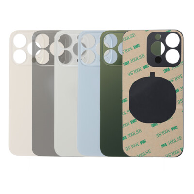 Back Glass Big Cam Cutout For iPhone XS 11 Pro Max 12 Pro 13 14 Plus 15 Plus Lot