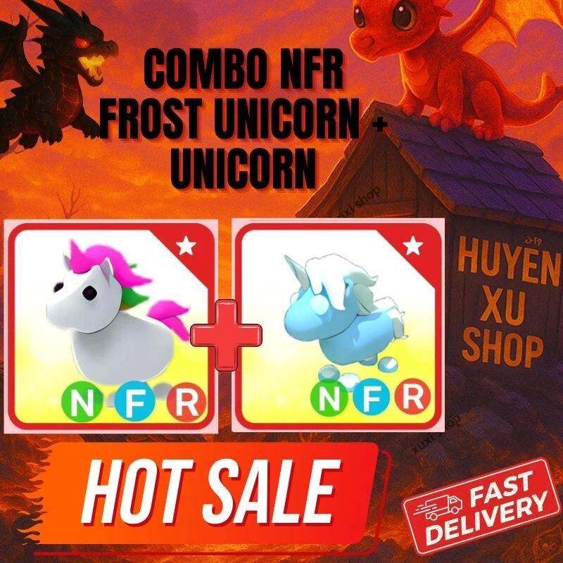 A NEW BRAND 🦄 Combo N3on Frost Unicorn/Unicorn (NFR/FR)–Pet|Fast Delivery/Trusted Store!!