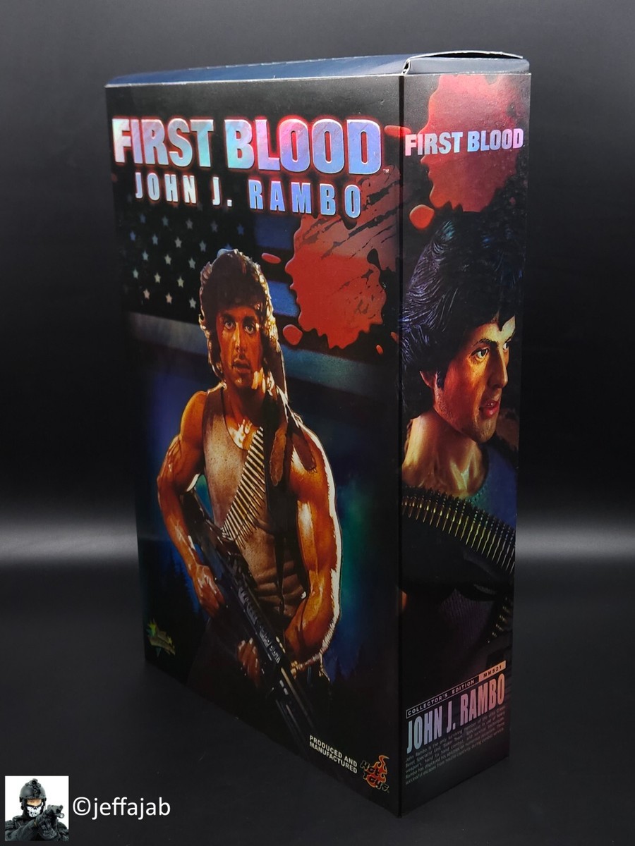 ムービー・マスターピース- John J RAMBO Hot Toys Movie Masterpiece - 1/6 Scale Fully Poseable Figure