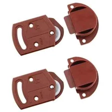 2pairs Oldfashioned Wardrobe Sliding Door Roller Gear Track Panel Internal Kit F