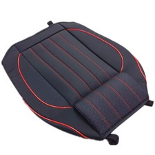Front Car Seat Cover Surrounding Leather Pad Protector Cushion Compatible Mat