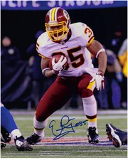 Washington Redskins Evan Royster autographed 8 x 10 photo 