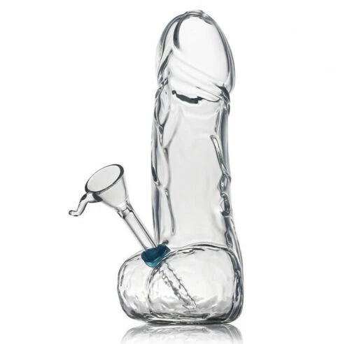 8 Zoll Penis Glaspfeife dickes Glas Bong Glas Tabak Rauchen Wasserpfeifen 🙂 - Bild 2 von 11
