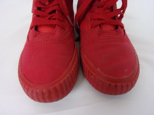Zapatillas Levi's Cord Up Top TALLA: NIÑO 1 ROJO - Imagen 3 de 6