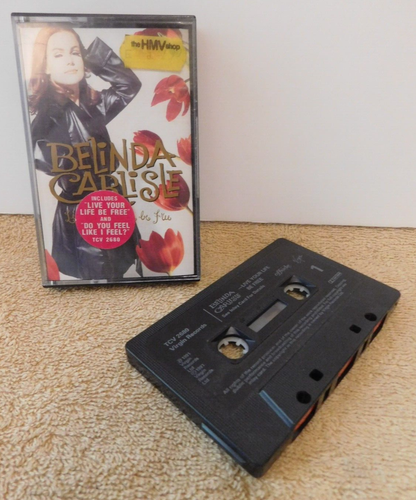 Belinda Carlisle - Live Your Life Be Free - Cassette Tape - 1991