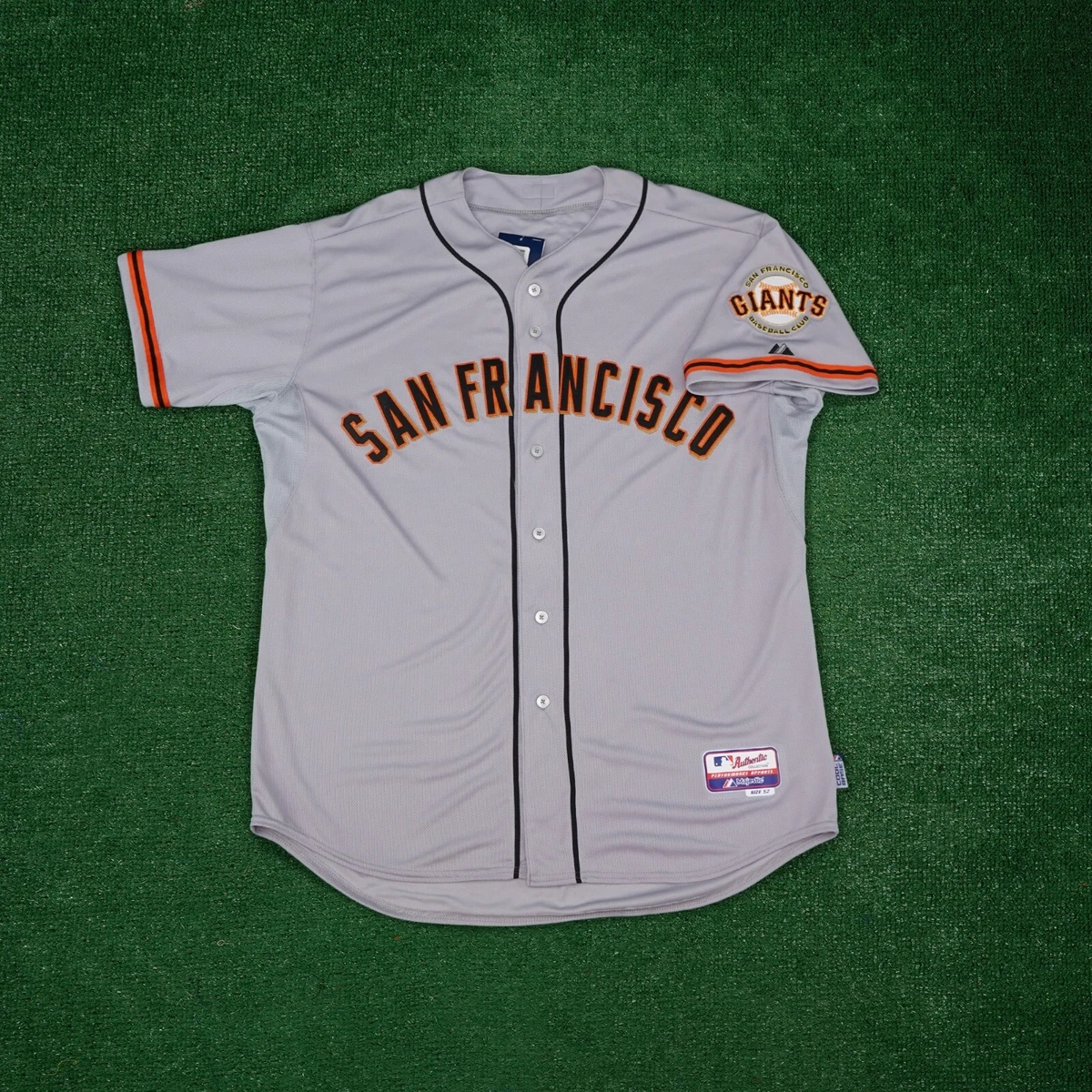 San Francisco Giants Authentic On-Field Grey Road Cool Base Jersey