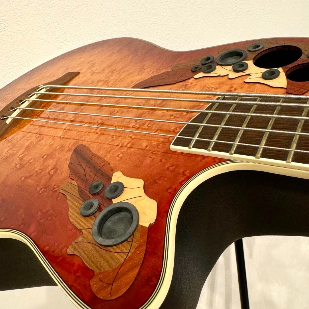 引越しの為値下げ】5弦エレキアコースティックベース ovation cs275