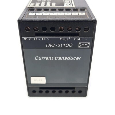 Deif TAC-311 DG Single Function Current Transducer. 