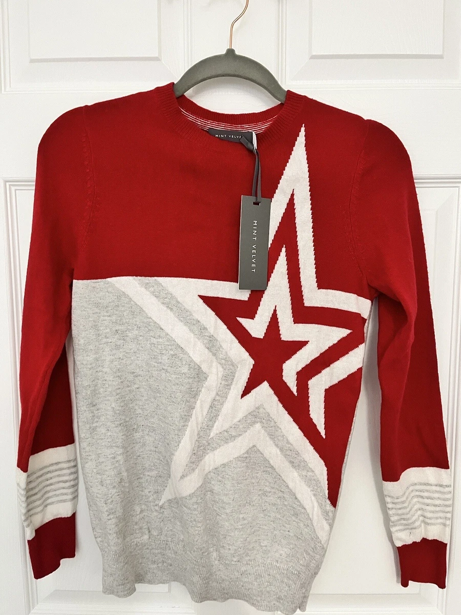 Mint velvet red star best sale jumper