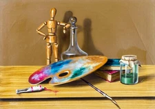 Francesco Alberti (Italy,1941-1996) oil painting 136240