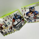 Xbox 360 Madden NFL & NCAA  LOT OF 9 Football Games Madden 07-13 NCAA 08, 09 CIB