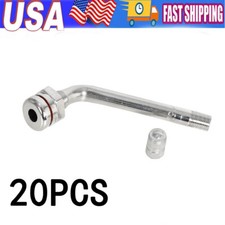 20pcs Truck Tire Valve Stems Tr545d 60 Degree Valve Stem For Alcoa 22.5in 24.5in
