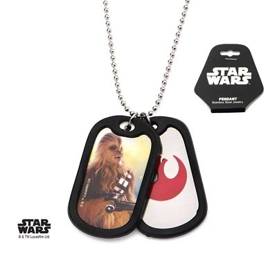 Disney Star Wars Chewbacca Anhänger Offizielles SW Double Dog Tag