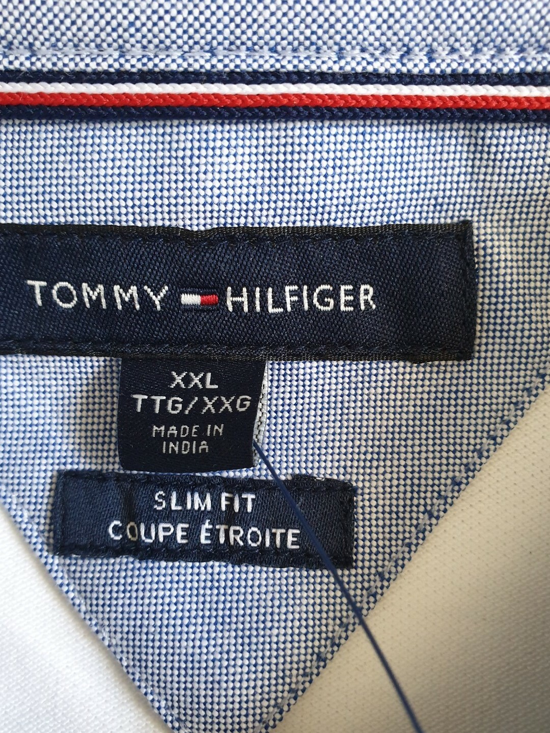tommy hilfiger slim fit coupe etroite polo