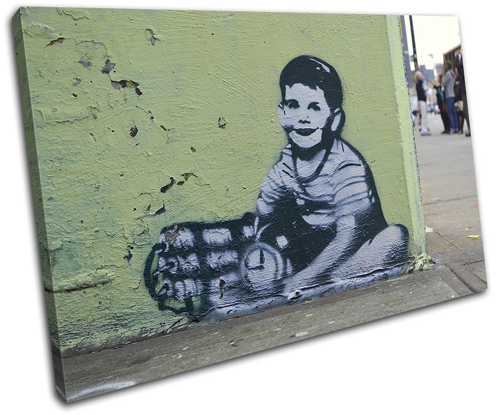 洋楽 one cut hombremix banksy bristol hiphop 98% Human - Banksy Warhol Mashup – TheGOATWallArt