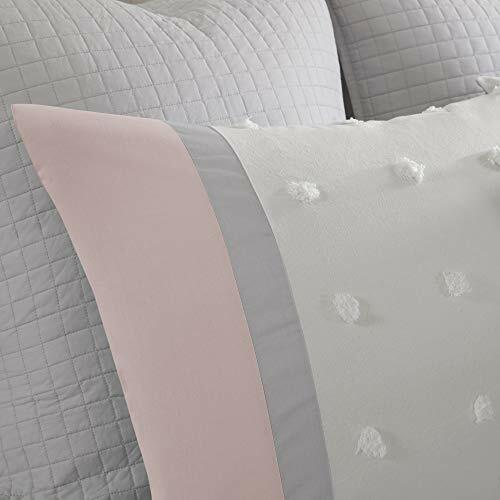 Urban Habitat Cotton Comforter Set-Tufts Pompom Design All Season Bedding Mat... Super specjalna cena