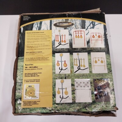 Do-All Outdoors Steel Auto Resetting Spinner Shooting Target Rated for .38-.44 