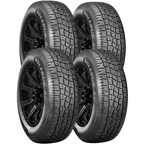 (QTY 4) 235/70R16 Starfire Solarus AP 106T SL Black Wall Tires ...