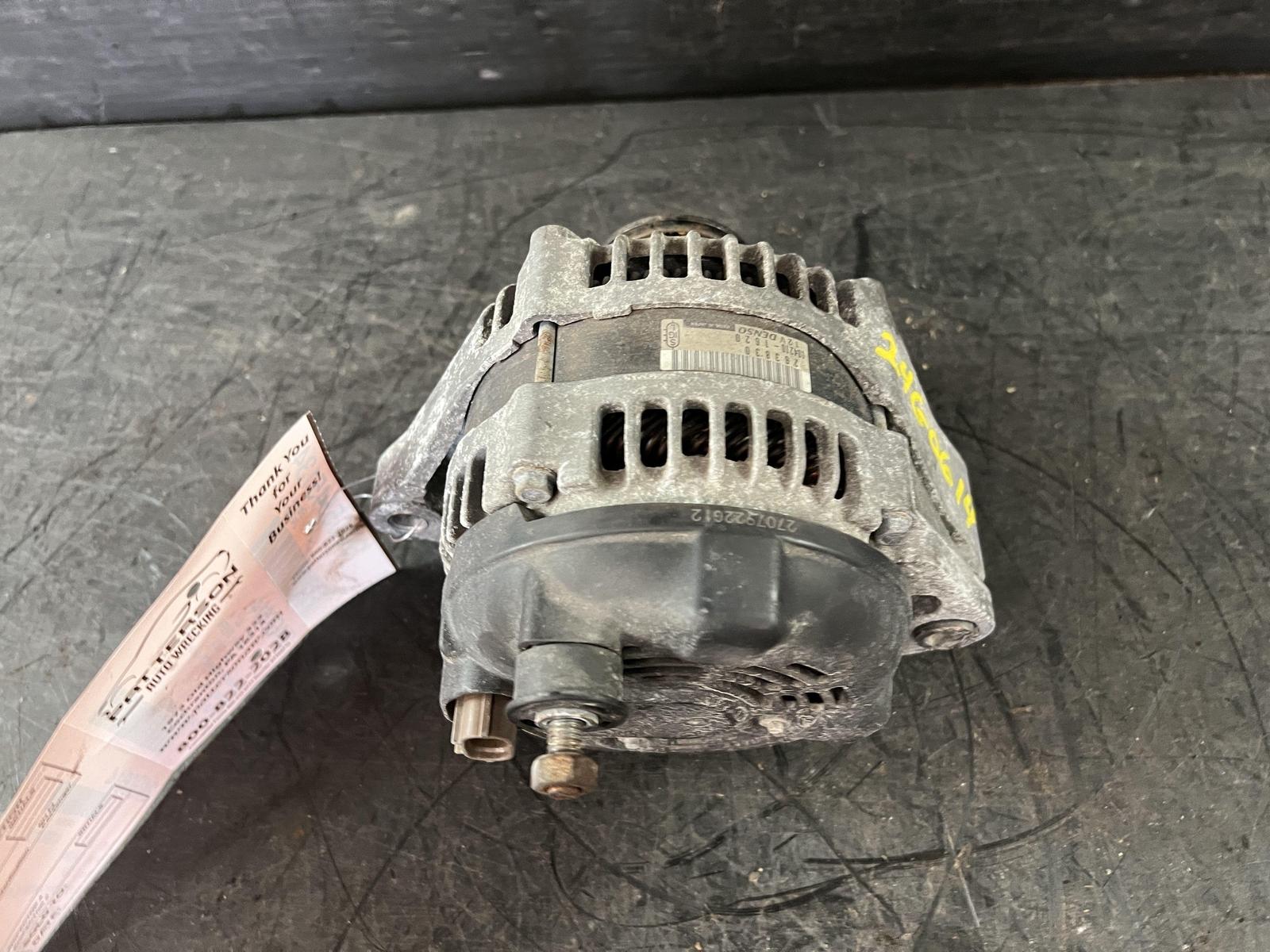 2004 MASERATI COUPE GT 4.2 ALTERNATOR GENERATOR 46k MILES ID 104210-1620