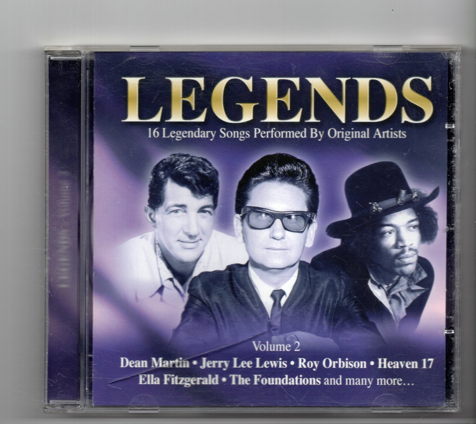 (JJ479) Legends Vol 2, 16 tracks various artists - 2005 CD