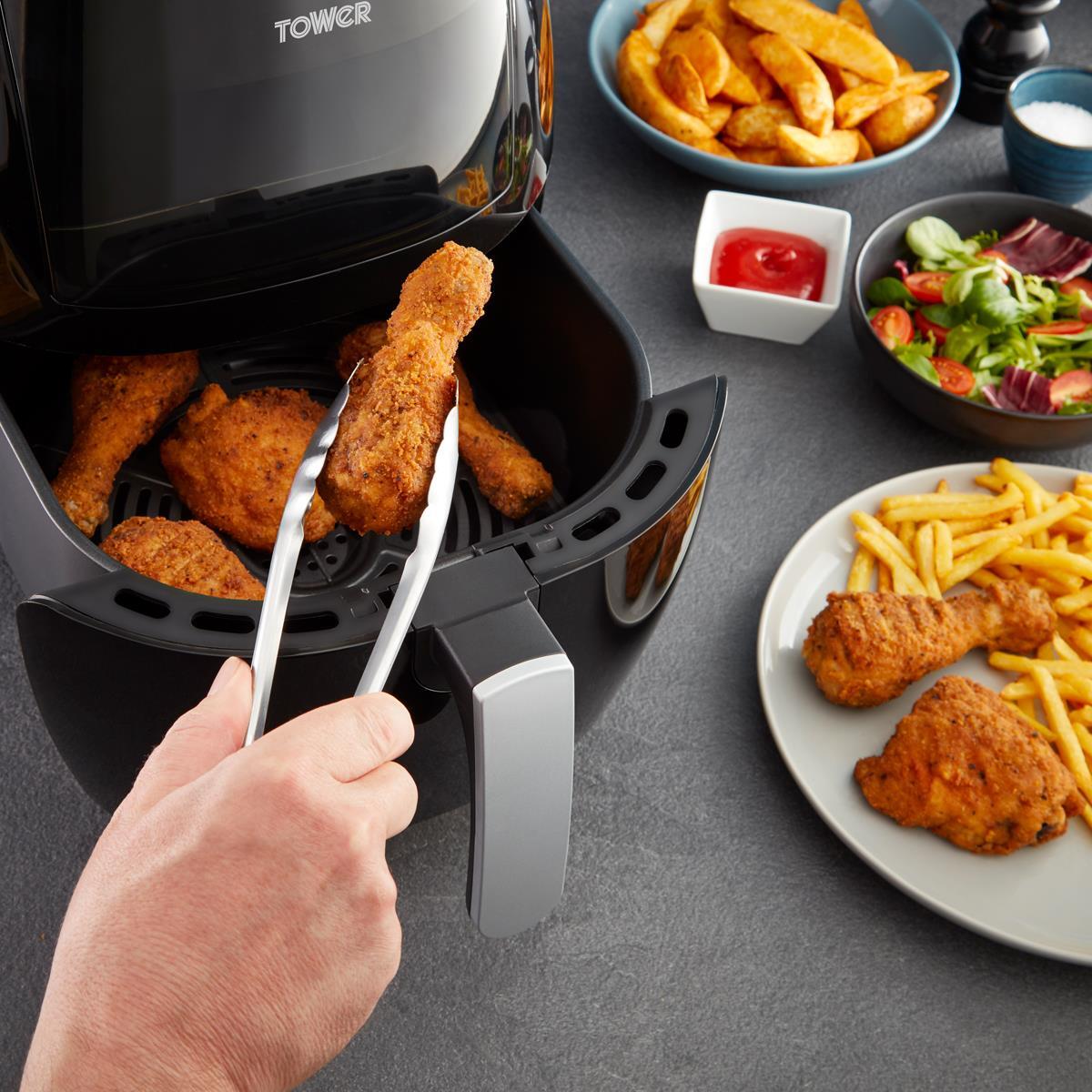 Tower Air Fryer Vortx Vizion 7L Manual T17071 in Black New Item, Box