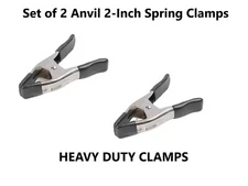 Anvil 2 in. Spring Clamp (2 PACK) Heavy Duty