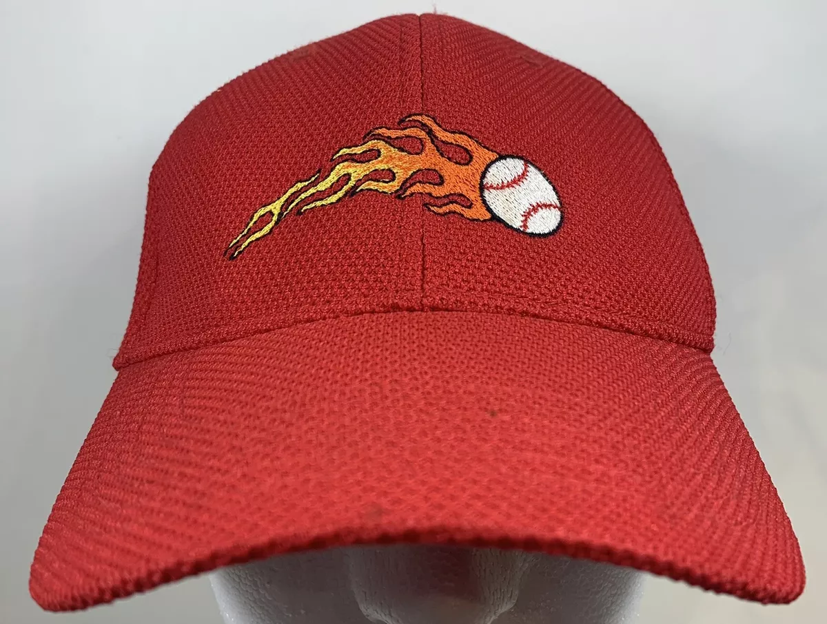 In flames baseball best sale cap
