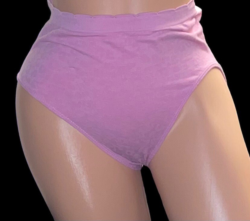 PINK Kmart Vintage Pink High Waisted Stretch Nylon Panties Womens XL eBay