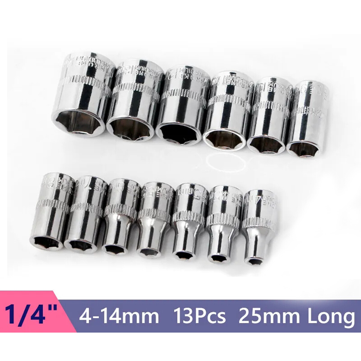 15PCS 1/4