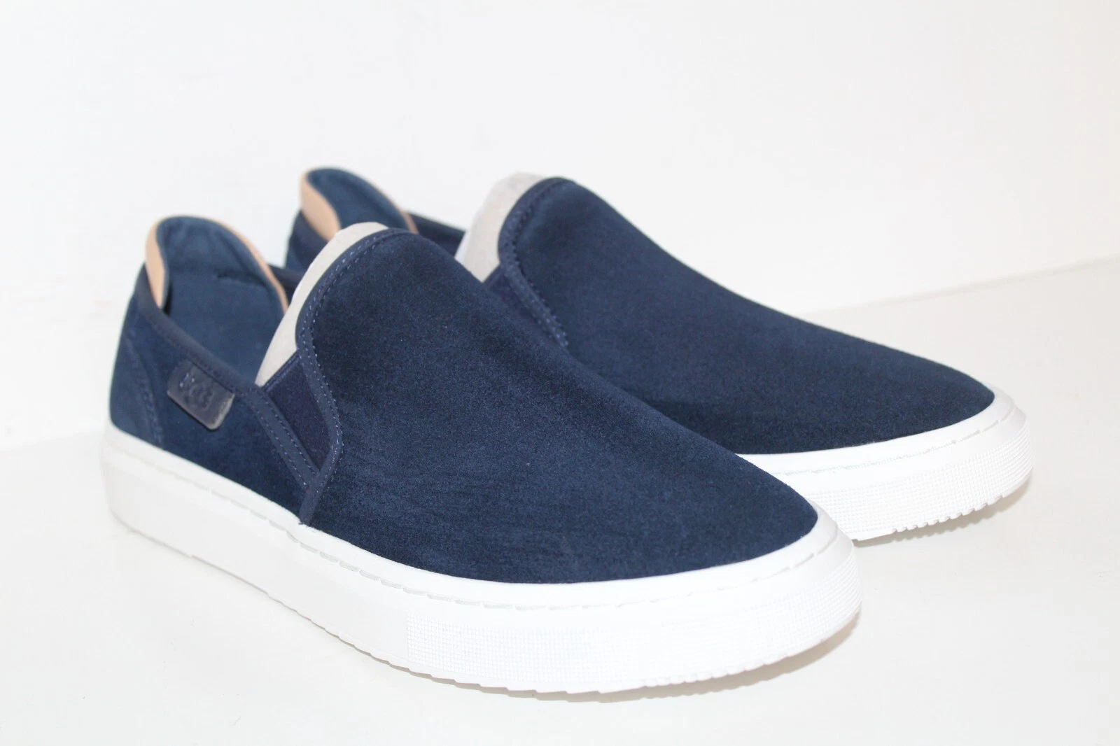 Mocassini donna UGG taglia 8 5 blu navy slip on in pelle