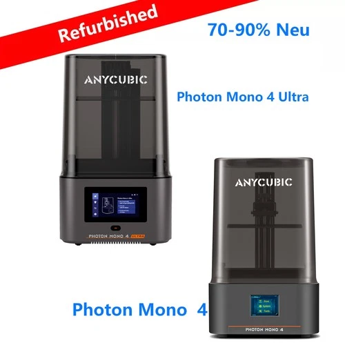 🔥70%-90% Refurbished🔥ANYCUBIC Photon Mono 4 Ultra/MONO 4 LCD Resin 3D Drucker