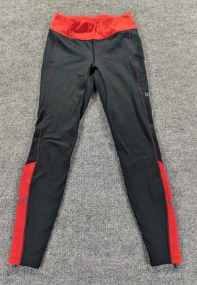 Gore Wear R3 Thermo Running Tights Women's Size Small Black Red Reflective 