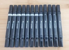 12 The Art Institutes Professional Artist Quality Markers Black and Grey Shades