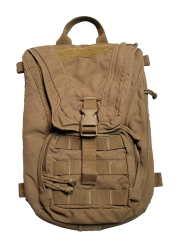 USMC Coyote Brown FILBE Hydration Carrier NO BLADDER USED